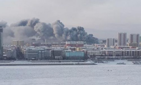 Китайский дым накрывает дальневосточный город