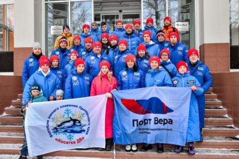 Приморская команда "Косатка ДВ" покорила судей 5-го этапа Кубка России по зимнему плаванию