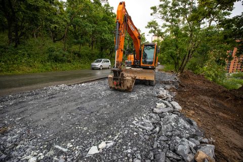 Новая пешеходная зона и подпорная стена появятся во Владивостоке