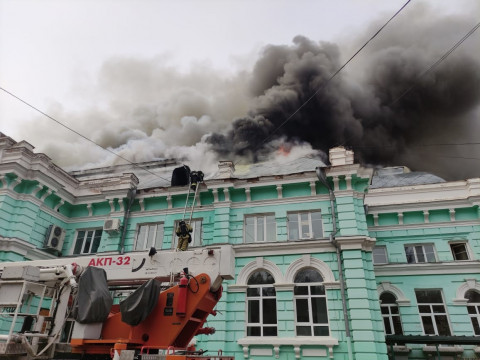 Благовещенские хирурги провели операцию в горящем кардиоцентре
