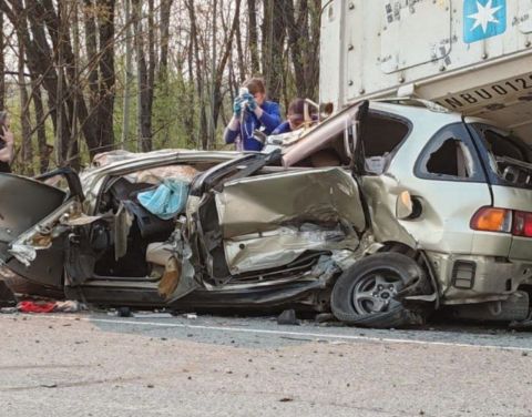 Двое приморцев и двое хабаровчан погибли в ДТП на федеральной трассе