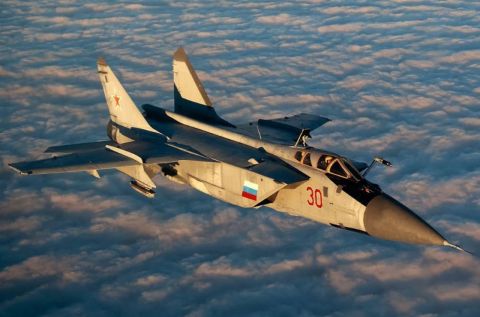 В Приморье рухнул истребитель МиГ-31