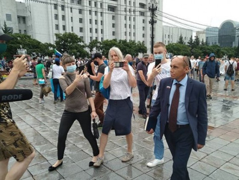 «Наливкин + Фургал = справедливость»: у Дегтярёва появился ещё один конкурент
