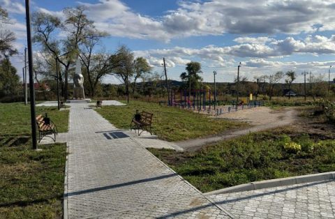 Парк офицеров флота благоустроили в Приморье