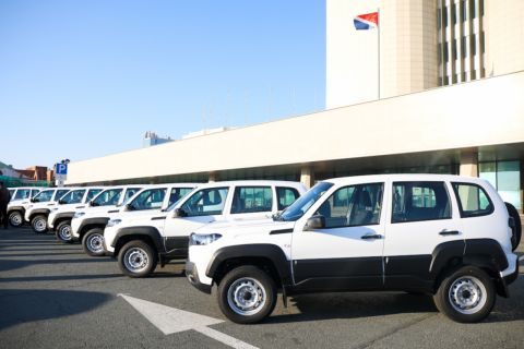 Новые машины поступили в медучреждения Приморья 