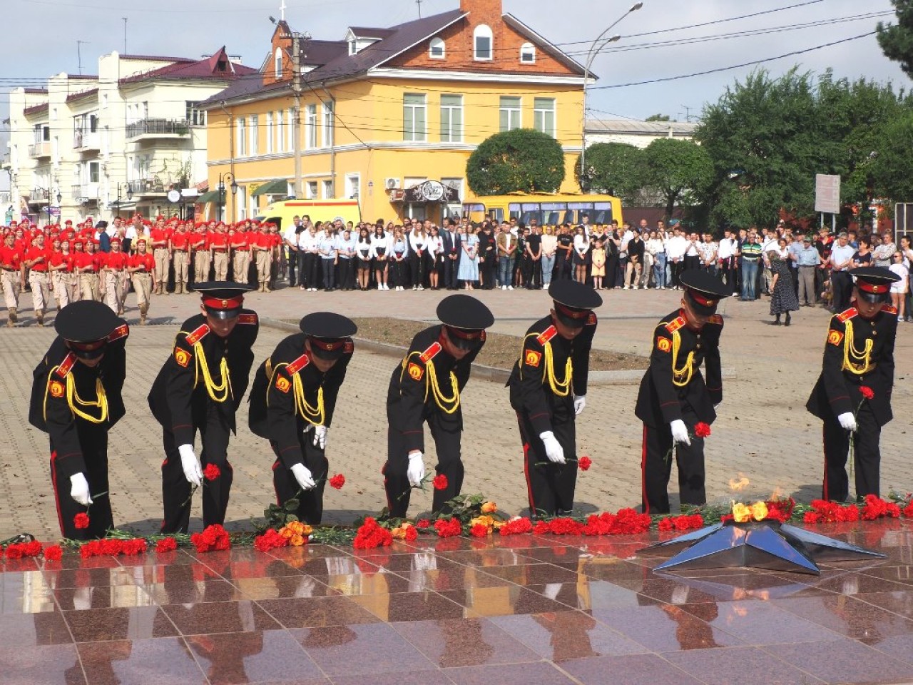 Память героев почтили в Приморье