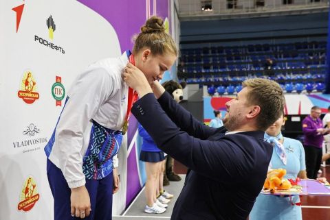Первые медали разыграли спортсмены на «Детях Приморья»