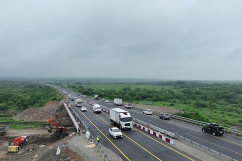Пробки больше нет: движение открыто на путепроводе у Кипарисово
