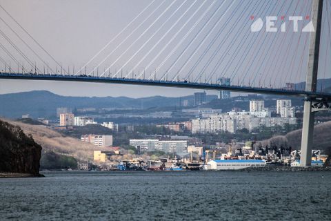 Несколько дорожных инцидентов произошло сегодня на острове Русский