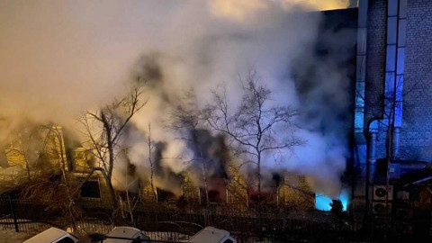 В популярном кафе Владивостока произошёл пожар