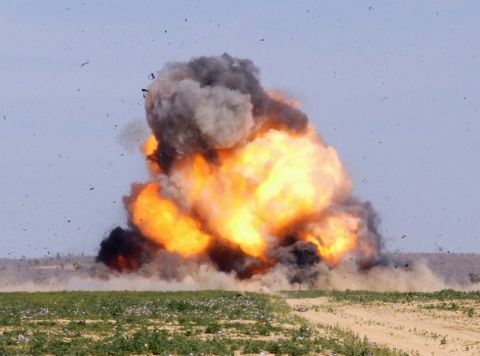 БПЛА атаковал аэродром в Курской области – пожар распространился на 500 квадратных метров