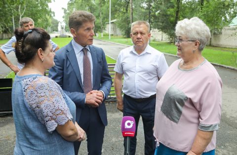 Олег Кожемяко: «Благоустройство Дальнереченска будем продолжать»