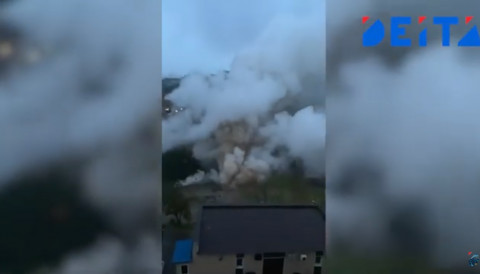 Вылетали стёкла и кирпичи: в Приморье произошла масштабная авария – видео
