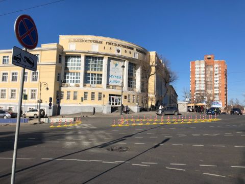 Делиниаторы появятся ещё на двух дорогах во Владивостоке