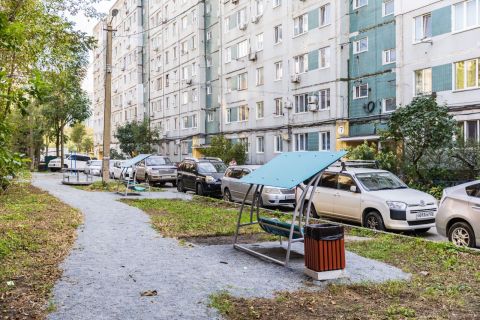 ТОС Владивостока продолжают благоустраивать придомовые территории