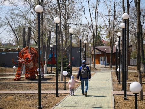 Зону отдыха в Артеме продолжат благоустраивать в следующем году