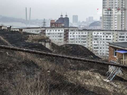 Очередная сопка загорелась во Владивостоке