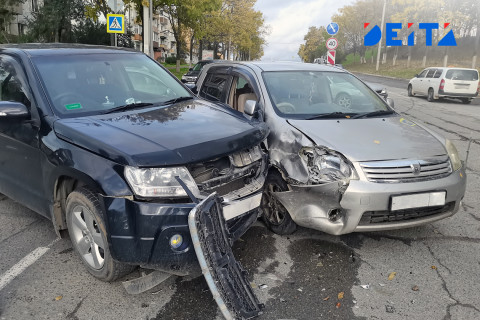 Массовая авария и пробки: дождь вызвал воскресный транспортный коллапс во Владивостоке