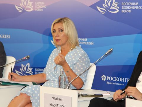 Захарова прокомментировала инициативу Зеленского о переименовании России в Московию