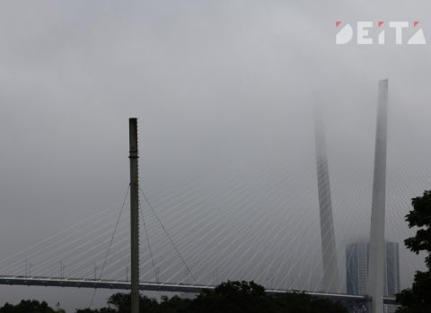 Туман и морось ожидаются во Владивостоке