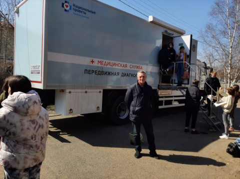 Детский «Поезд здоровья» начал работу в Приморье
