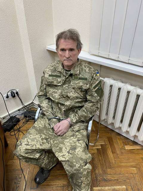СБУ задержала украинского политика Медведчука