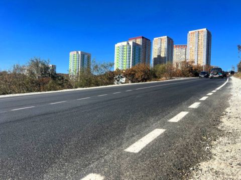 Более 2,5 километра новых дорог появится во Владивостоке