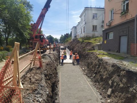 Масштабный ремонт теплосетей продолжается во Владивостоке