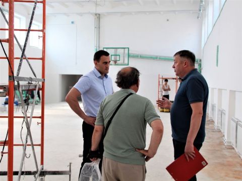 Современный спортзал появится в Тавричанке