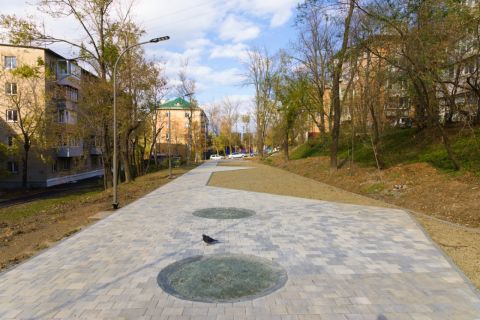 Почти 150 дворов отремонтировали во Владивостоке 