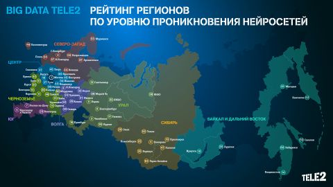 Приморцы заняли 14 место среди клиентов Tele2 – пользователей нейросетей