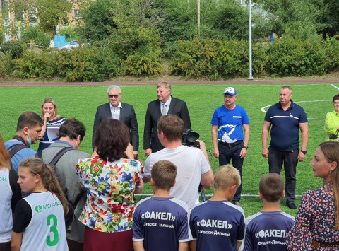 Современный спорткомплекс открыли в Спасске-Дальнем