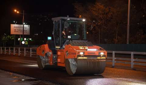 Ремонт важных улиц во Владивостоке начнется ночью