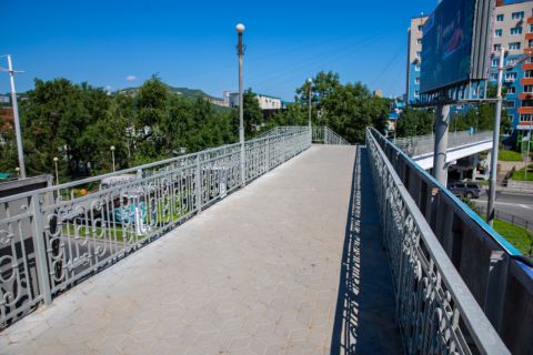 Виадуки ремонтируют во Владивостоке 