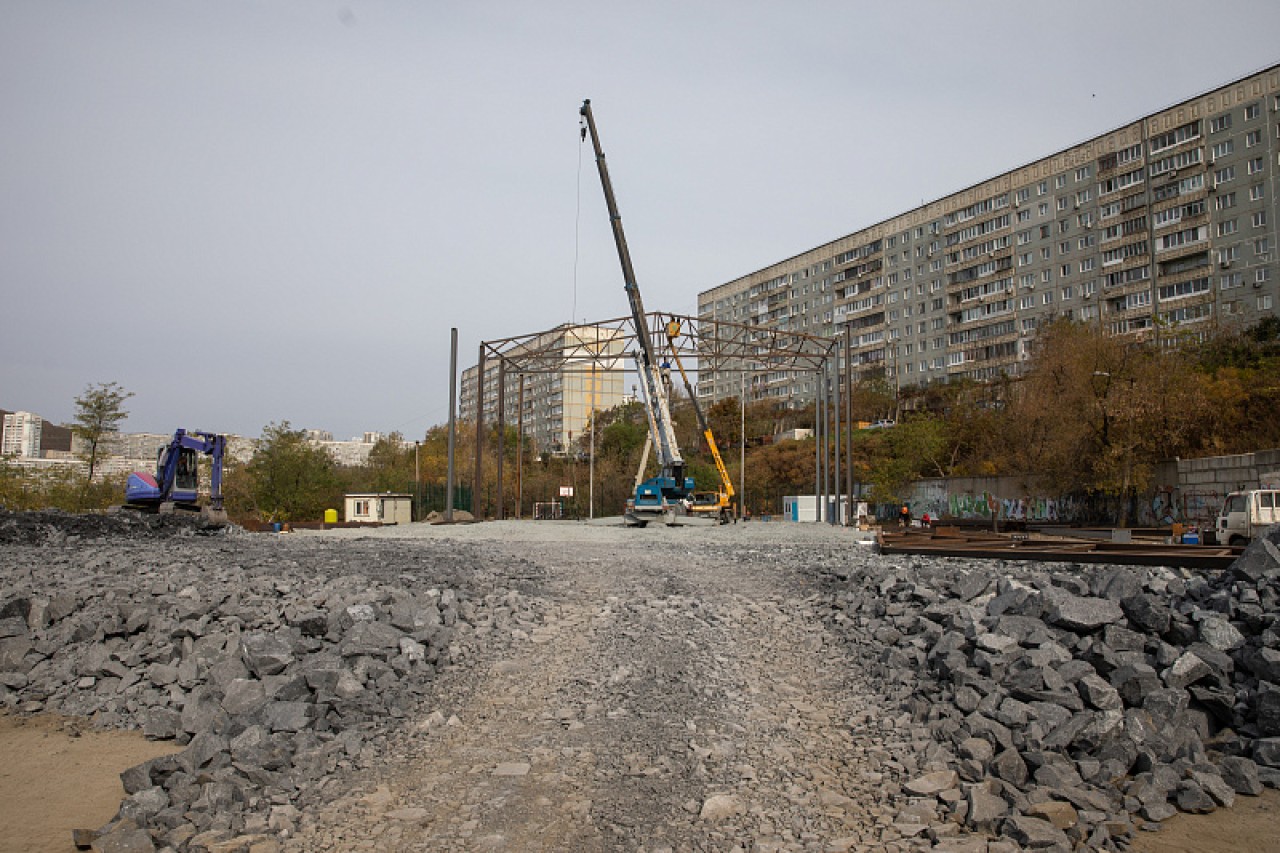 Физкультурно-оздоровительные комплексы возводят во Владивостоке