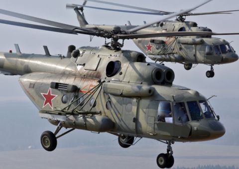 Вертолёт Ми-8 разбился в Бурятии