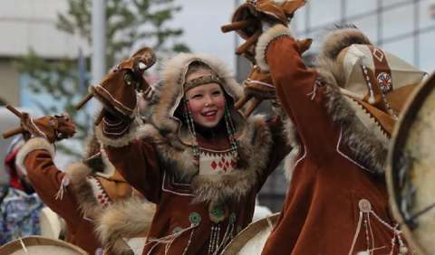 Бьют в бубен сегодня на Камчатке