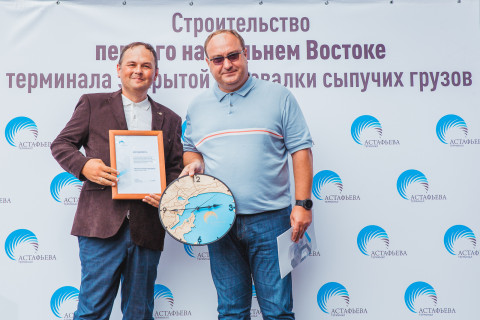 Терминал Астафьева успешно выполнил 1 этап проекта закрытой перевалки сыпучих грузов