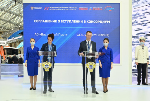 Компания АО «Восточный Порт» присоединилась к стратегическому проекту «Углеродно-нейтральный транспорт»