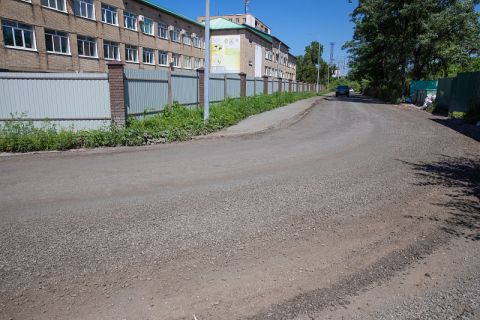 Альтернативную дорогу сделали комфортнее во Владивостоке
