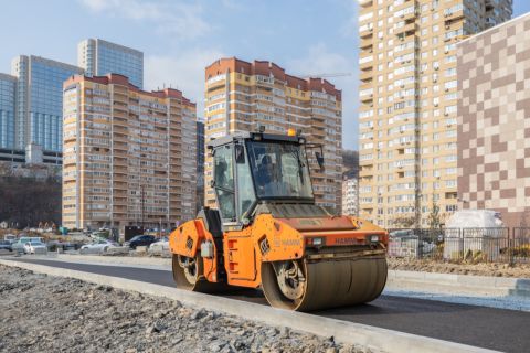 Обустройство съезда и выезда на трассе Седанка – Патрокл проводится во Владивостоке