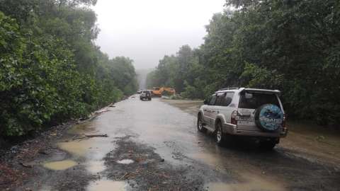 Вода идет по дорогам Приморья: утренняя сводка