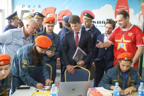 Военно-патриотический фестиваль «Найди себя» с размахом прошёл в Приморье