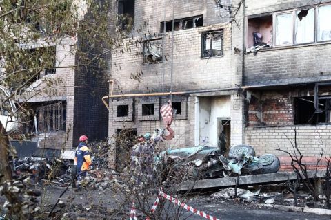 Стало известно о судьбе дома в Ейске, повреждённого при крушении самолёта