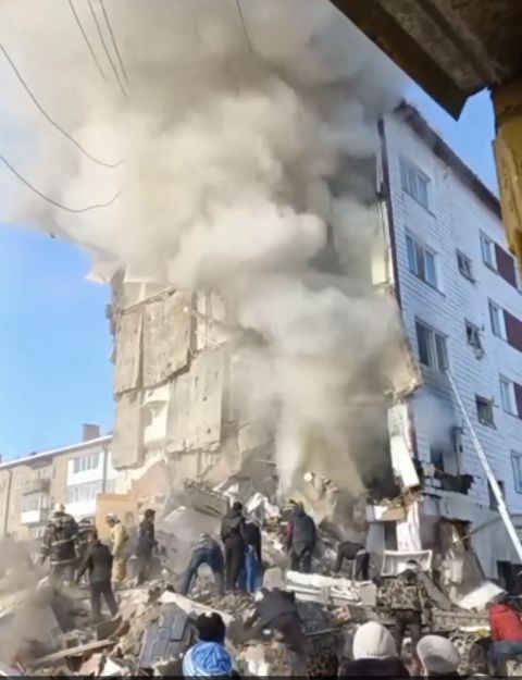 Пятиэтажка рухнула на Сахалине – есть погибшие