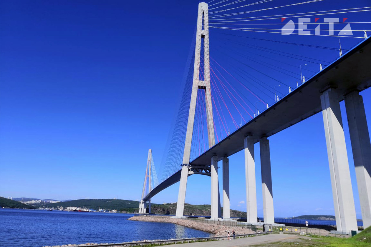 Найдено тело мужчины, упавшего с Русского моста во Владивостоке