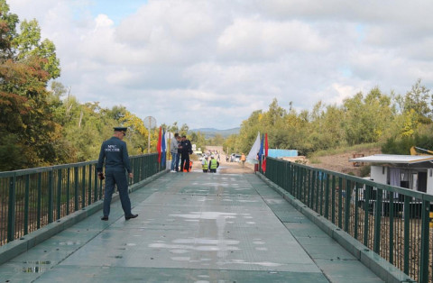 «Покровский» мост восстановили в Приморье 