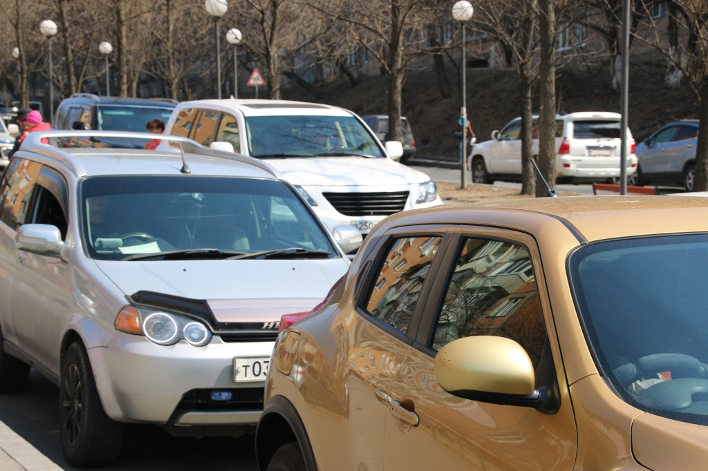 Приморцы отказываются от парковок