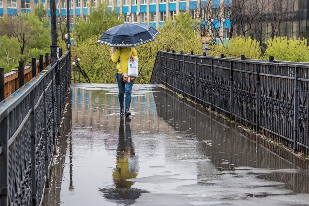 Японцы придумали «умный» зонт