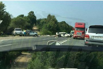 Страшная авария с участием фуры произошла в Приморье